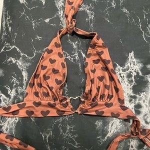 Heart Bikini Cut Top